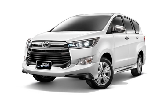 Toyota Crysta Hire in Agra